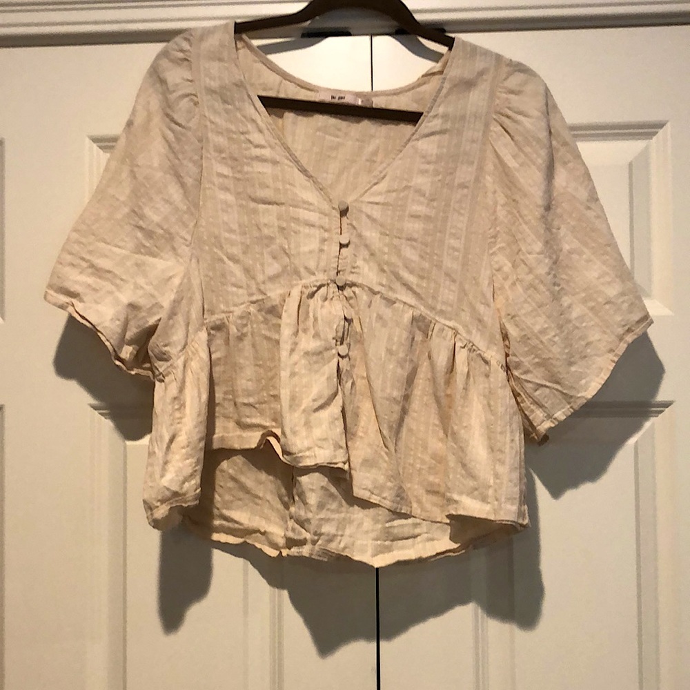 Mi ami top from Francescas: size XL, cream